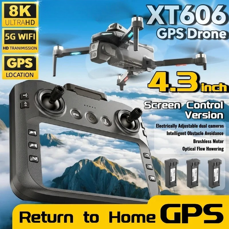Photographic Memory - 베스트딜 XT606 MAX 드론 GPS 4K