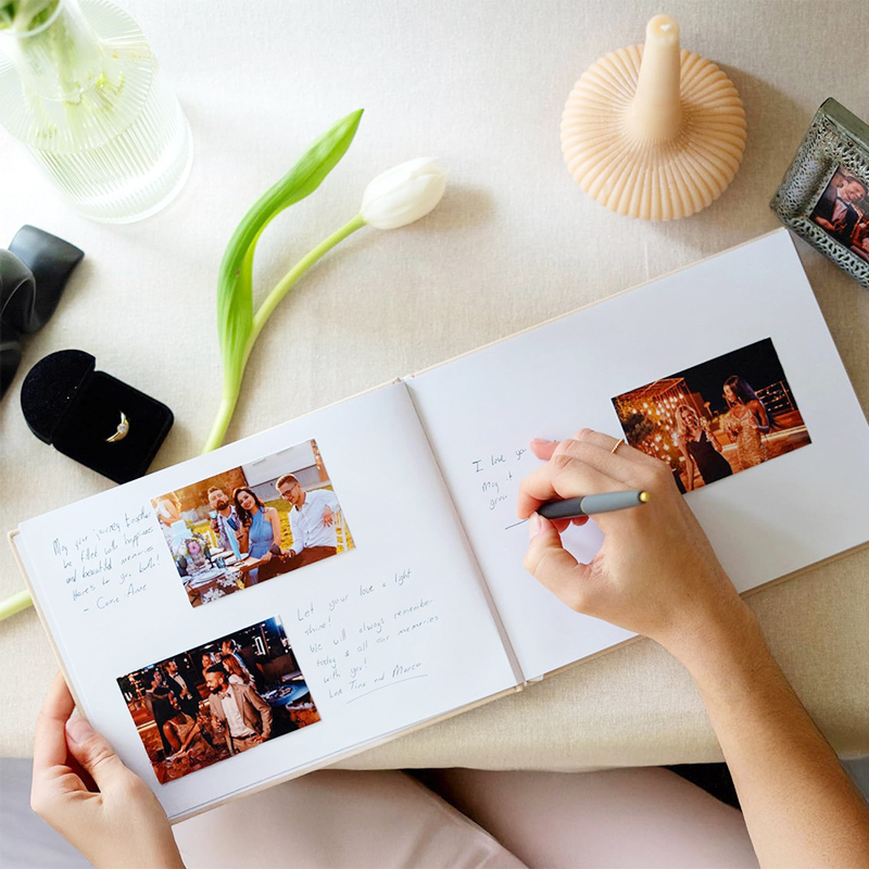 맞춤형 방명록 사진 앨범, 약혼 및 기념일 방명록, 린 - Photography Book 리뷰 및 가격